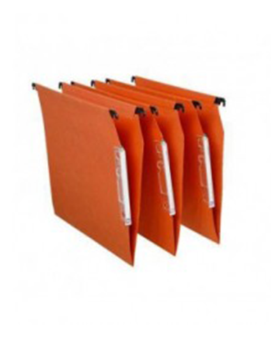 Dossier Suspendu Tube 25 Armoir Kraft Orange SICLA