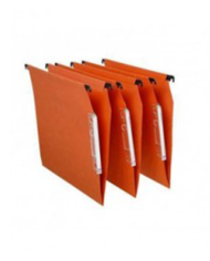 Dossier Suspendu Tube 25 Armoir Kraft Orange SICLA