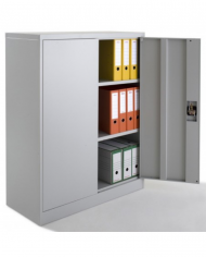 Armoire basse métallique portes battantes 100*937*45 CM - Coloris au choix