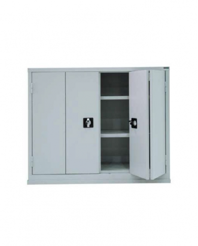 Armoire basse métallique portes pliante 100*120*45 CM - Coloris au choix