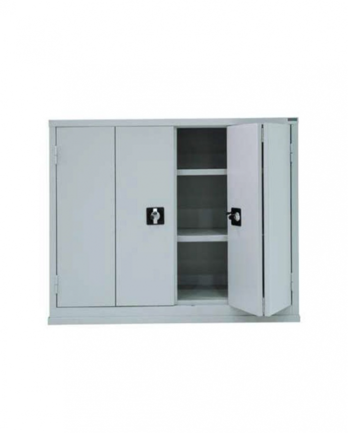 Armoire basse métallique portes pliante 100*120*45 CM - Coloris au choix