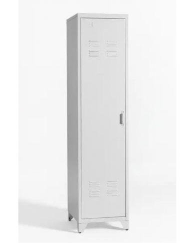Vestiaire à 1 porte 198*30*45 cm fermeture standard