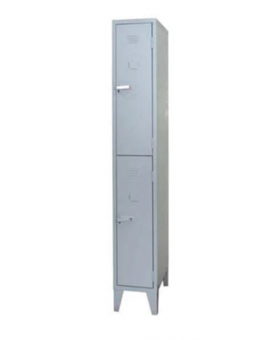 Vestiaire à 2 portes 198*30*45 cm fermeture standard