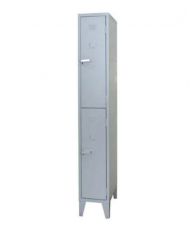 Vestiaire à 2 portes 198*30*45 cm fermeture standard