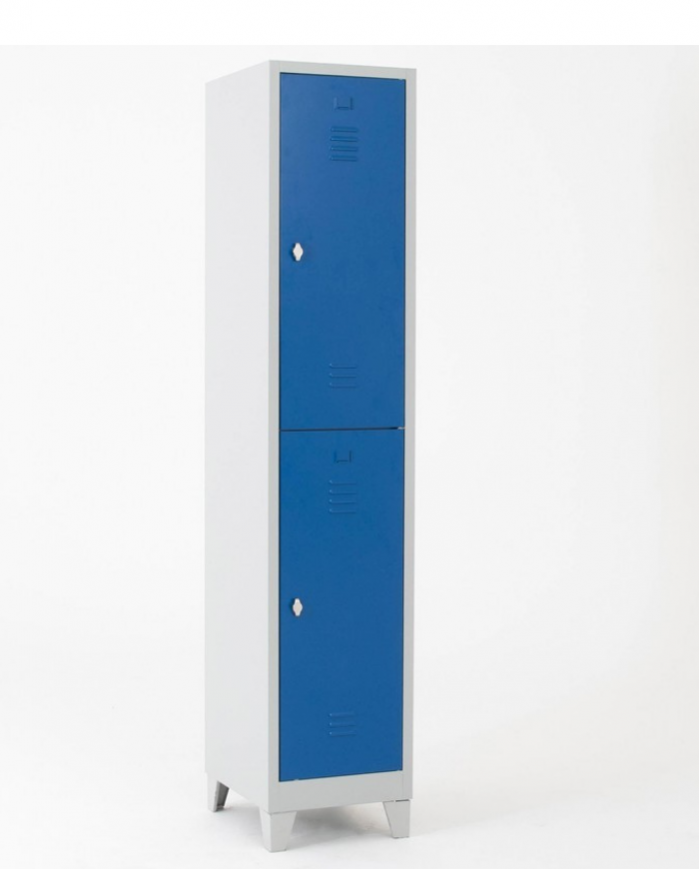 Vestiaire à 2 porte  198*30*45 cm Fermeture avec cadenas