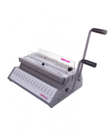 Machine manuelle de reliure RENZ pour spirales métalliques 3:1