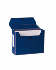 Lot de 2 Perfect-box en plein simili cuir 33x25cm Dos 8cm Coloris au choix