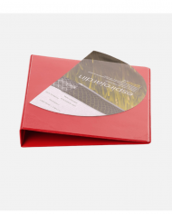 Lot de 5 classeurs PVC sicla A4 À 4 anneaux dos 6 cm Coloris au choix