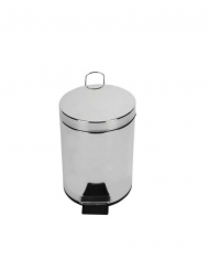 Corbeille à pedal 8 litres en inox