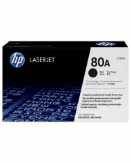 Toner Laserjet PRO HP 80A CF280A Noir