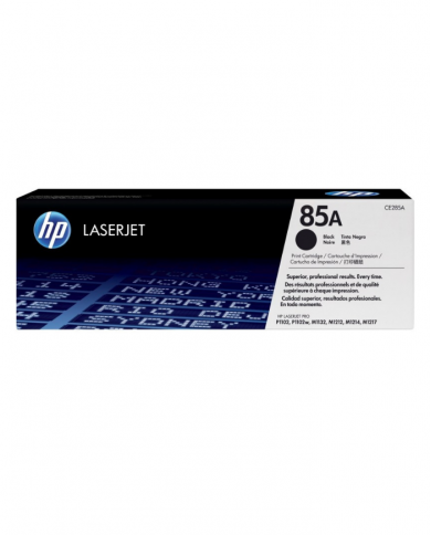 Toner HP LaserJet d'origine HP 85A Noir (CE285A)