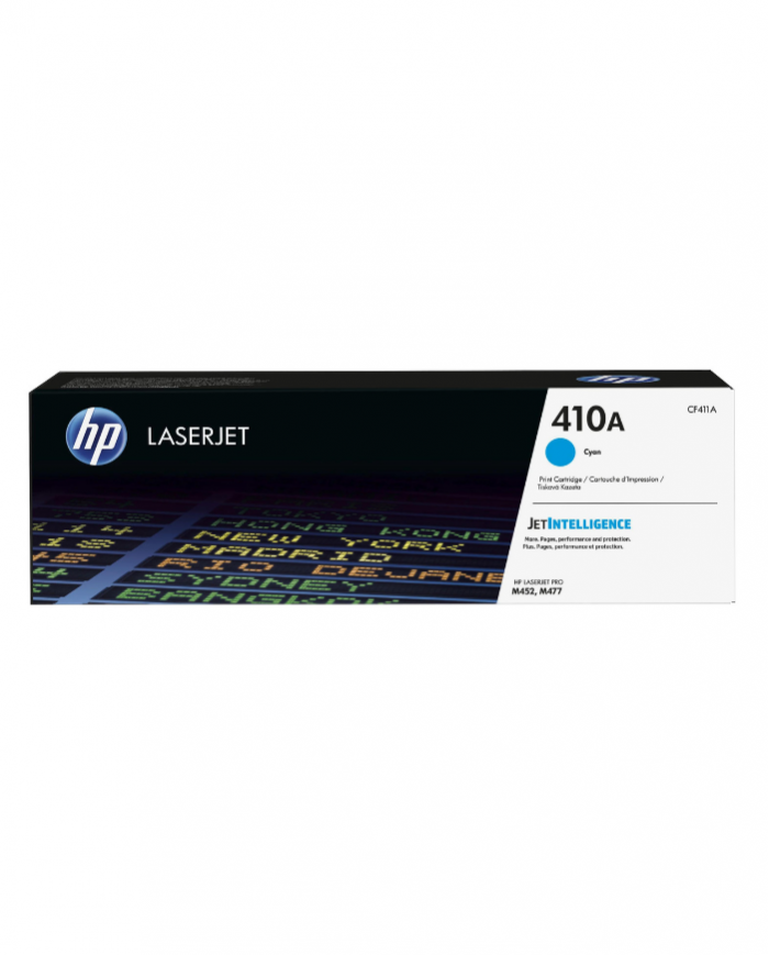 Toner HP LaserJet d'origine HP 410A CYAN (CF411A)