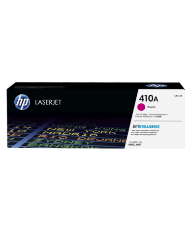 Toner HP LaserJet d'origine HP 410A Magenta (CF413A)