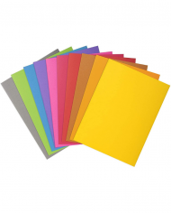 Lot de 10 chemises à rabat A4 sicla en polypropylène coloris au choix