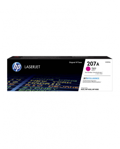 Toner HP LaserJet d'origine HP 207A Magenta (W2213A)