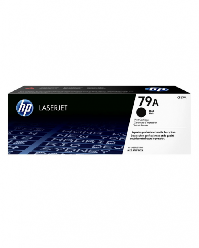Toner HP LaserJet d'origine HP 79A Noir (CF279A)