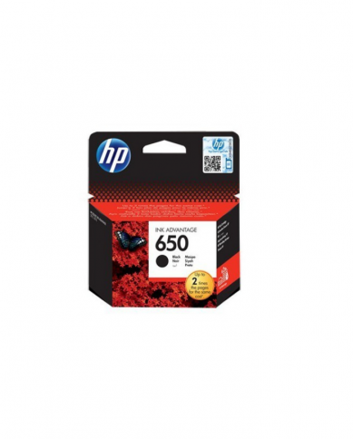 Cartouche d'encre HP d'origine (CZ101AE) 650 Noir