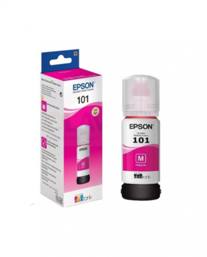 Bouteille d'encre Epson EcoTank d'origine 101 Magenta