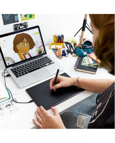 Tablette Graphique One by Wacom - Moyenne (CTL-672-S)