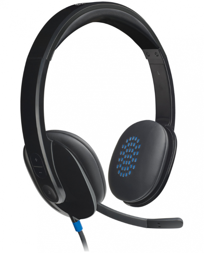 Casque USB Logitech H540 pour ordinateur avec microphone anti-parasite