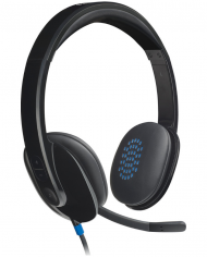 Casque USB Logitech H540 pour ordinateur avec microphone anti-parasite