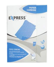 Paquet de 5 papiers carbone A4 bleu EXPRESS