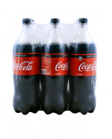 Coca cola ZERO 1L pack de 6
