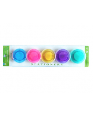 Blister de 5 aimants multicouleurs