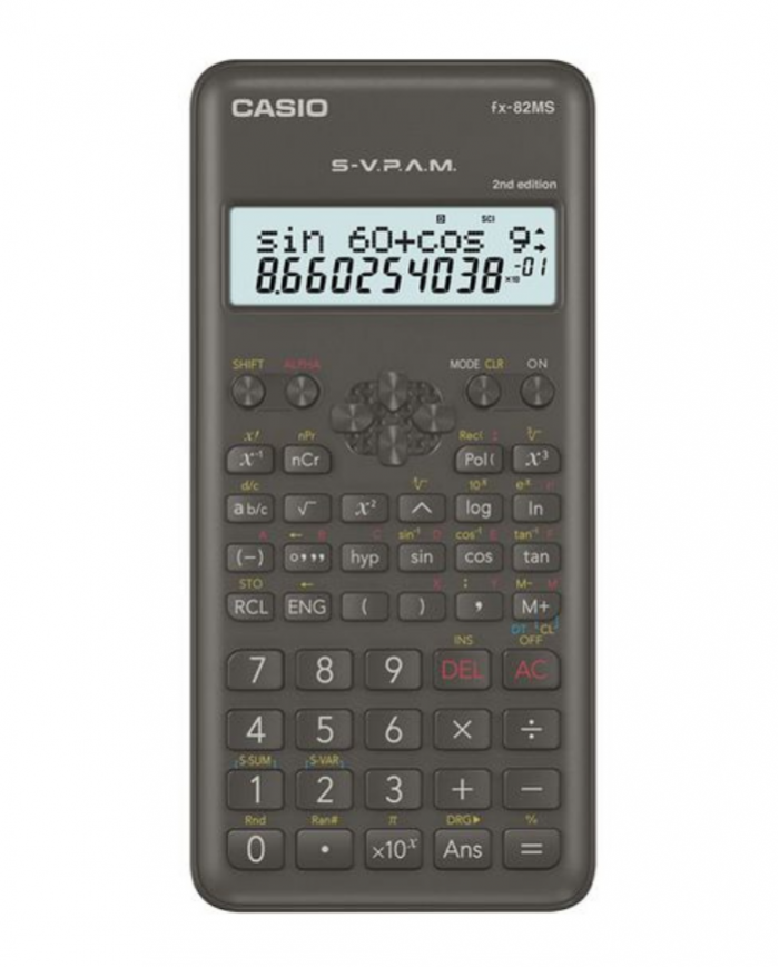 Calculatrice scientifique Casio FX-82MS-2-W-DH