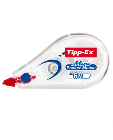 Boite de 10 Rubans correcteurs Tipp-Ex Mini pocket Mouse