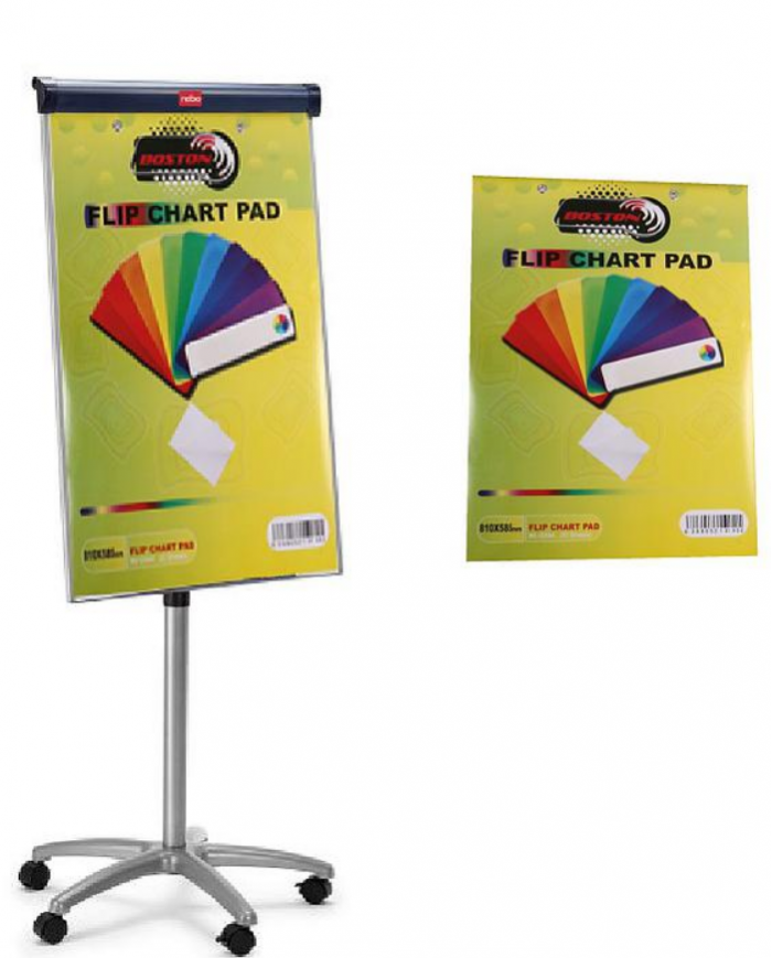 PAPIER FLIPCHART PERFOREE 20FEUILLES 80G