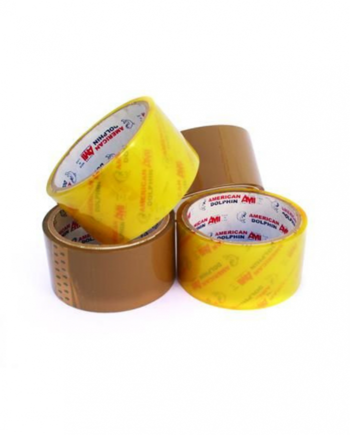 LOT DE 6 ROULEAUX ADHESIFS CAMAT 48MM X 100M TRANSPARENT