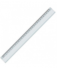 LOT DE 24 REGLES EN PLASTIQUE 30CM