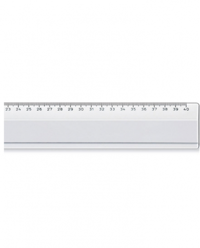 LOT DE 20 REGLES EN PLASTIQUE 40CM