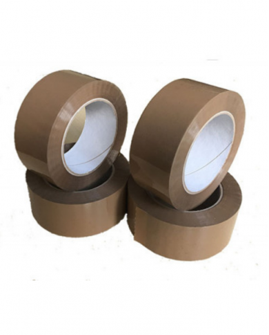 Lot de 6 rouleaux adhésifs Havane 50MX50 MM