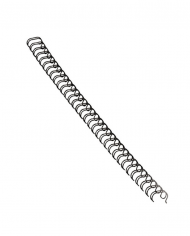 Boite de 100 baguettes spirales métalliques RENZ 8 MM 3.1 Noir