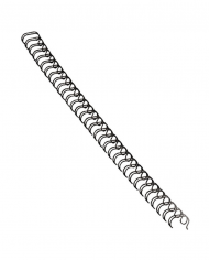 Boite de 100 baguettes spirales métalliques RENZ 11 MM 3:1 Silver
