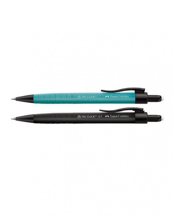 BOITE DE 10 PORTES-MINES FABER CASTELL TRI CLICK 0,5mm