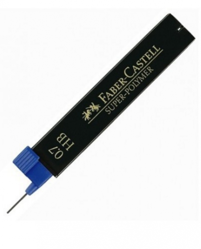 12 ETUIS DE 3 TUBES-MINES 0,7 MM HB FABER-CASTELL
