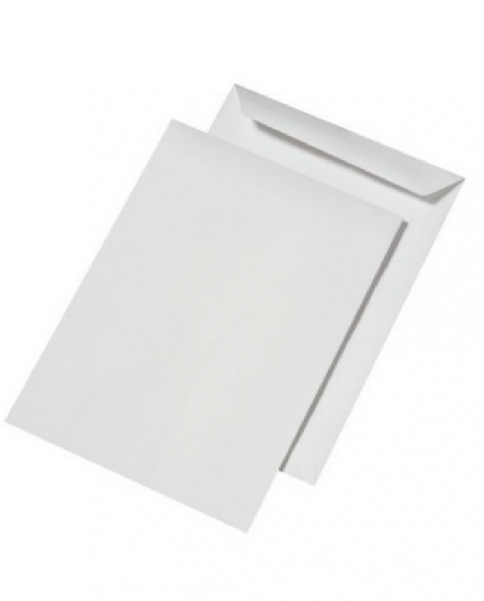 250 Pochettes blanches Gazelle 130x180 mm