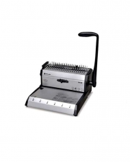 Machine manuelle de reliure et perforation ATLAS 2 en 1 pour reliure plastique /métal 450 feuilles