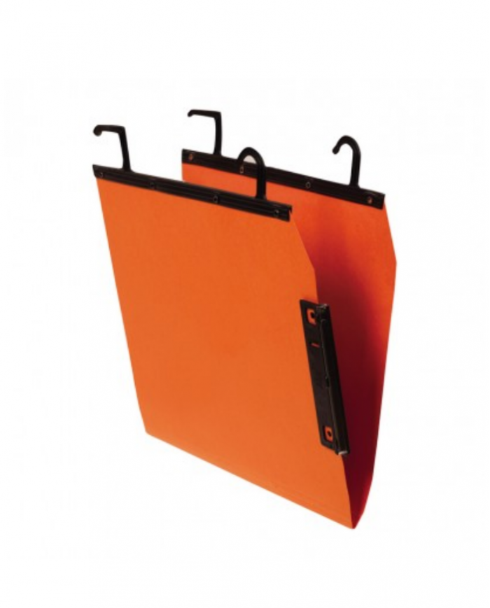 Lot de 25 Dossiers Suspendu Tube 25 Armoir Kraft Orange SICLA