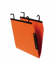 Lot de 25 Dossiers Suspendu Tube 25 Armoir Kraft Orange SICLA