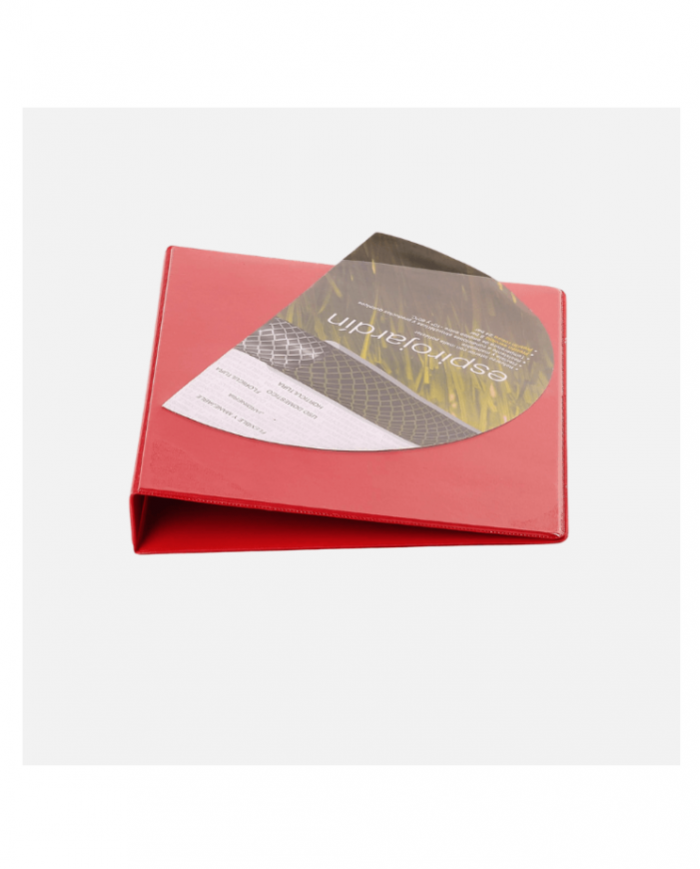 Lot de 5 classeurs PVC sicla  A4 À 2 anneaux DOS 6 cm Coloris au choix