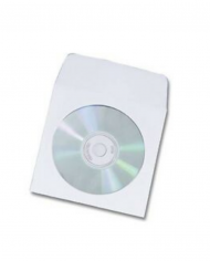 Paquet de 50 enveloppes Pour CD avec fenêtre