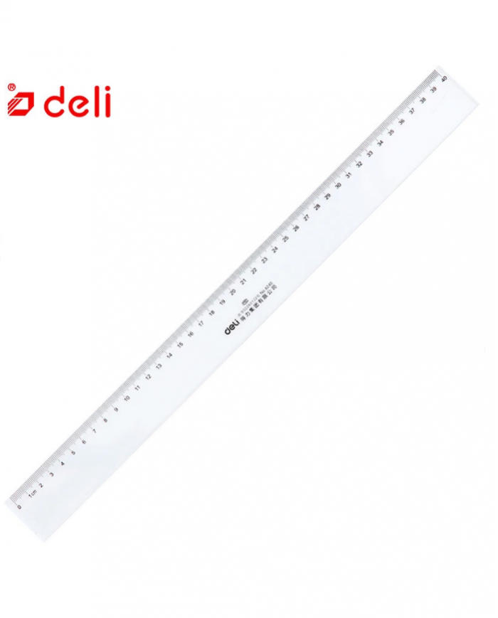 LOT DE 20 REGLES DELI EN PLASTIQUE 40CM