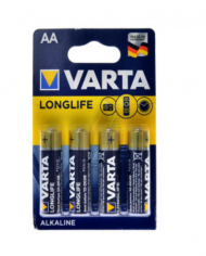Piles Alcalines Longue Durée VARTA AAA Pack de 4