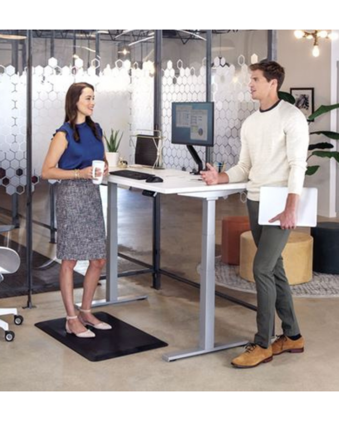 Bureau réglable en hauteur Cambio™ (Structure seule) - Argent