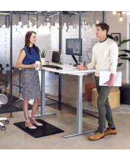 Bureau réglable en hauteur Cambio™ (Structure seule) - Argent