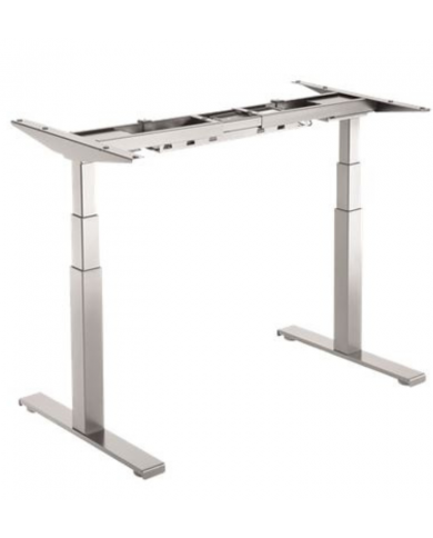 Bureau réglable en hauteur Cambio™ (Structure seule) - Argent